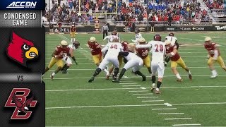 Information Louisville vs. Boston College Condensed Game | 2018 ACC Football Guide