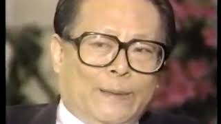 Jiang Zemin Interviewed by Barbara Walters about Tank-man