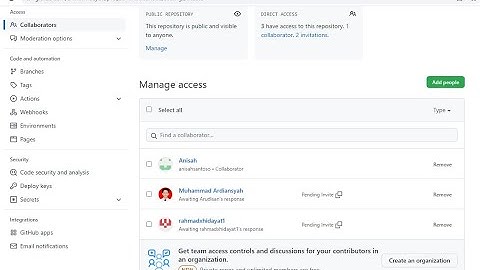 Cara Setting Kolaborasi Tim Project Menggunakan Github Secara Online
