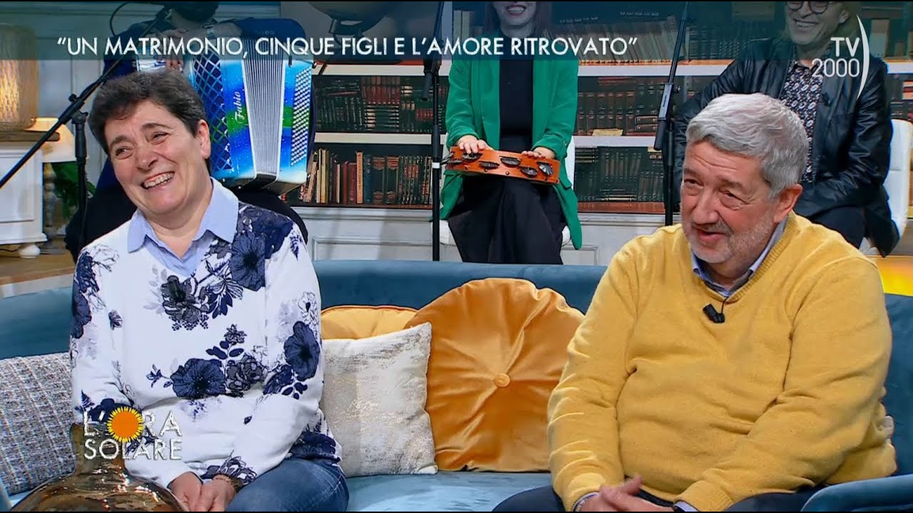 L'Ora Solare (TV2000) "Un matrimonio, cinque figli e l'amore ritrovato"