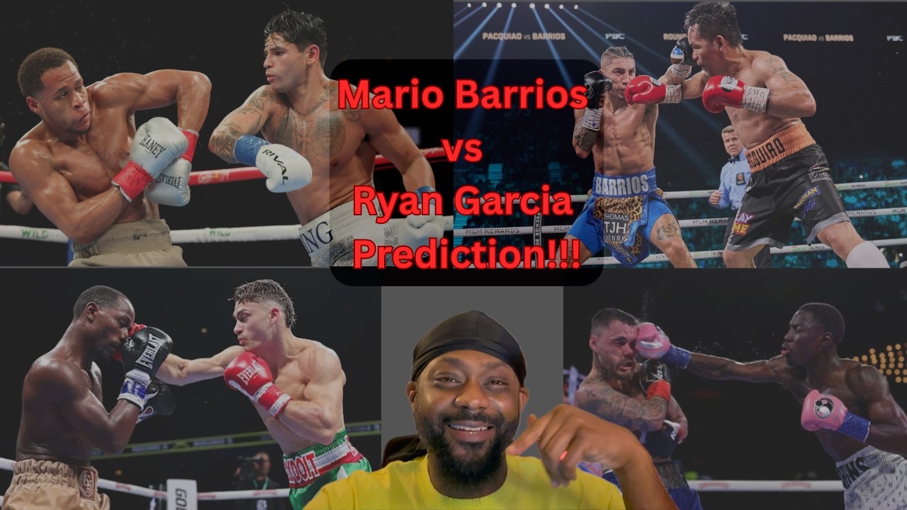 Durag Tru Mario Barrios vs Ryan Garcia Prediction!!!