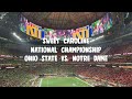 “Sweet Caroline” National Championship. Ohio State Vs. Notre Dame
