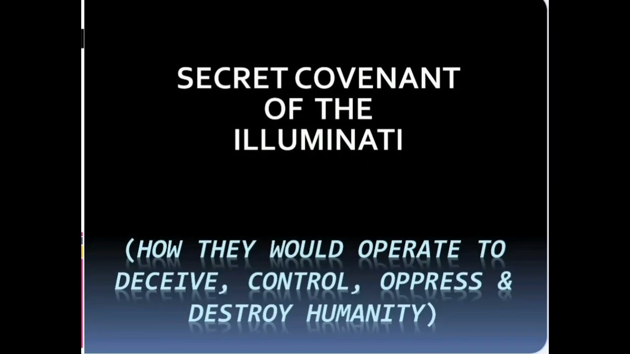 A not so secret covenant 🤔 Do with it as you please 🙏