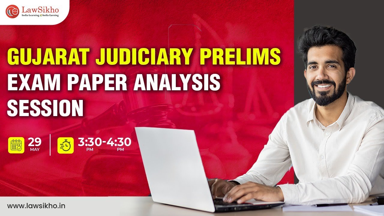 Gujarat Judiciary Preliminary Exam 2025 Paper Analysis session 