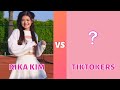 New tiktok dance trend kika kim  vs tiktokers kikakim