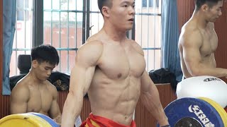 2023 Chinese Nationals Men's Snatch Training session