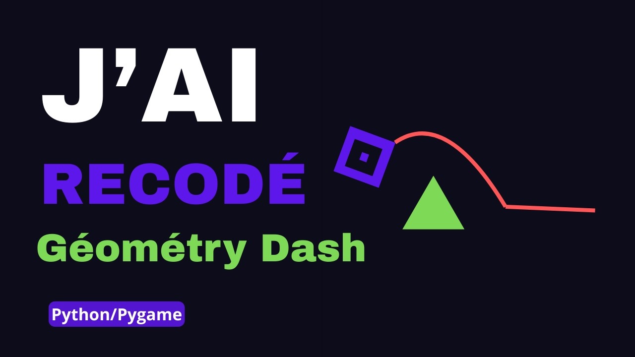 J'ai recodé Geometry Dash en Python — from scratch, sans moteur - YouTube