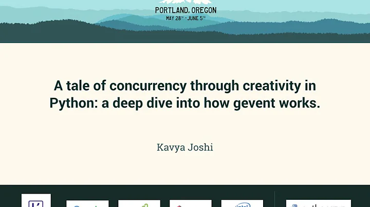 Kavya Joshi - A tale of concurrency through creativity in Python: a deep dive into how gevent works.