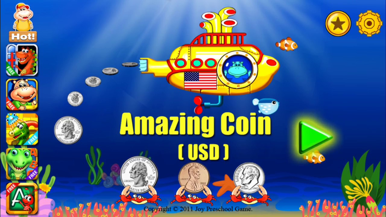 amazing coin usd money