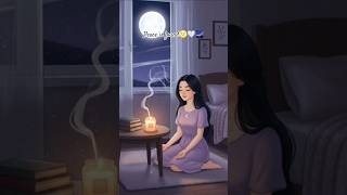 Peace is found 🌝🤍🌌 #shorts #nature #peace #night #meditation