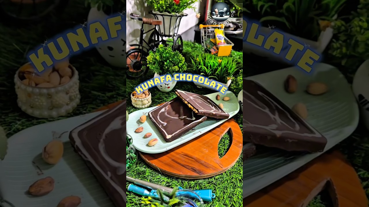 Dubai Famous Kunafa Chocolate 🍫🇦🇪 