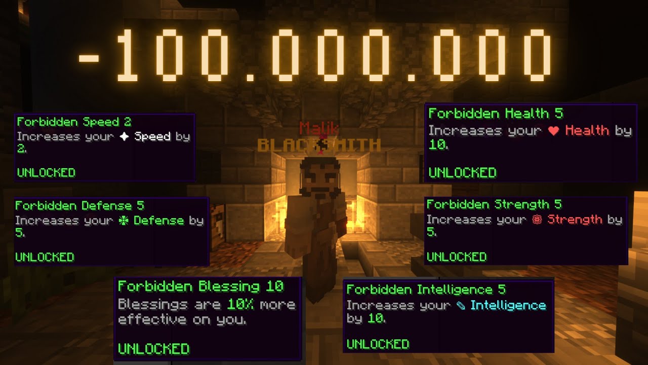 I spent 100 million on these "improvements" - Hypixel Skyblock I