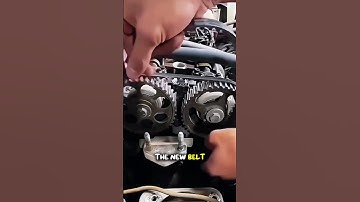 trick to replace car belt #short #automobile #mechanic