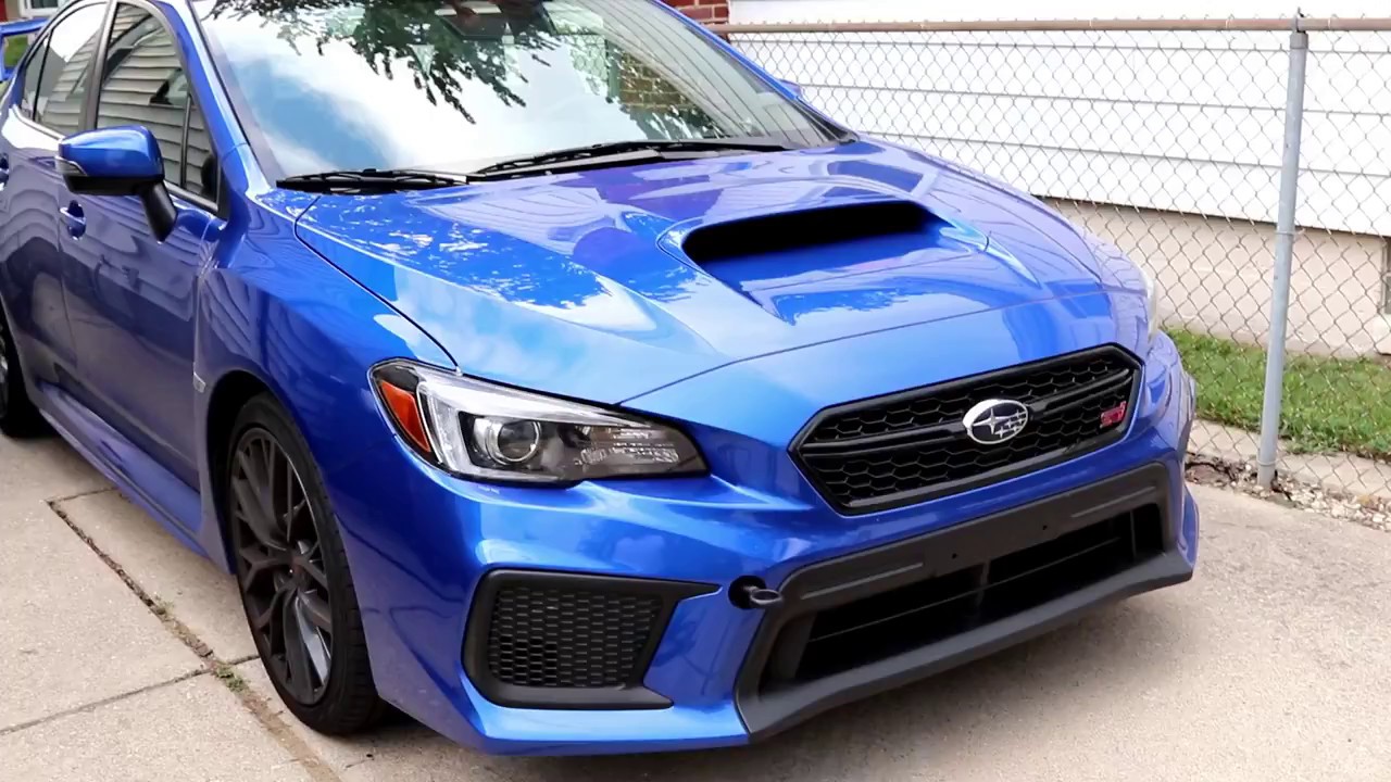 Subaru STI Paint Fail