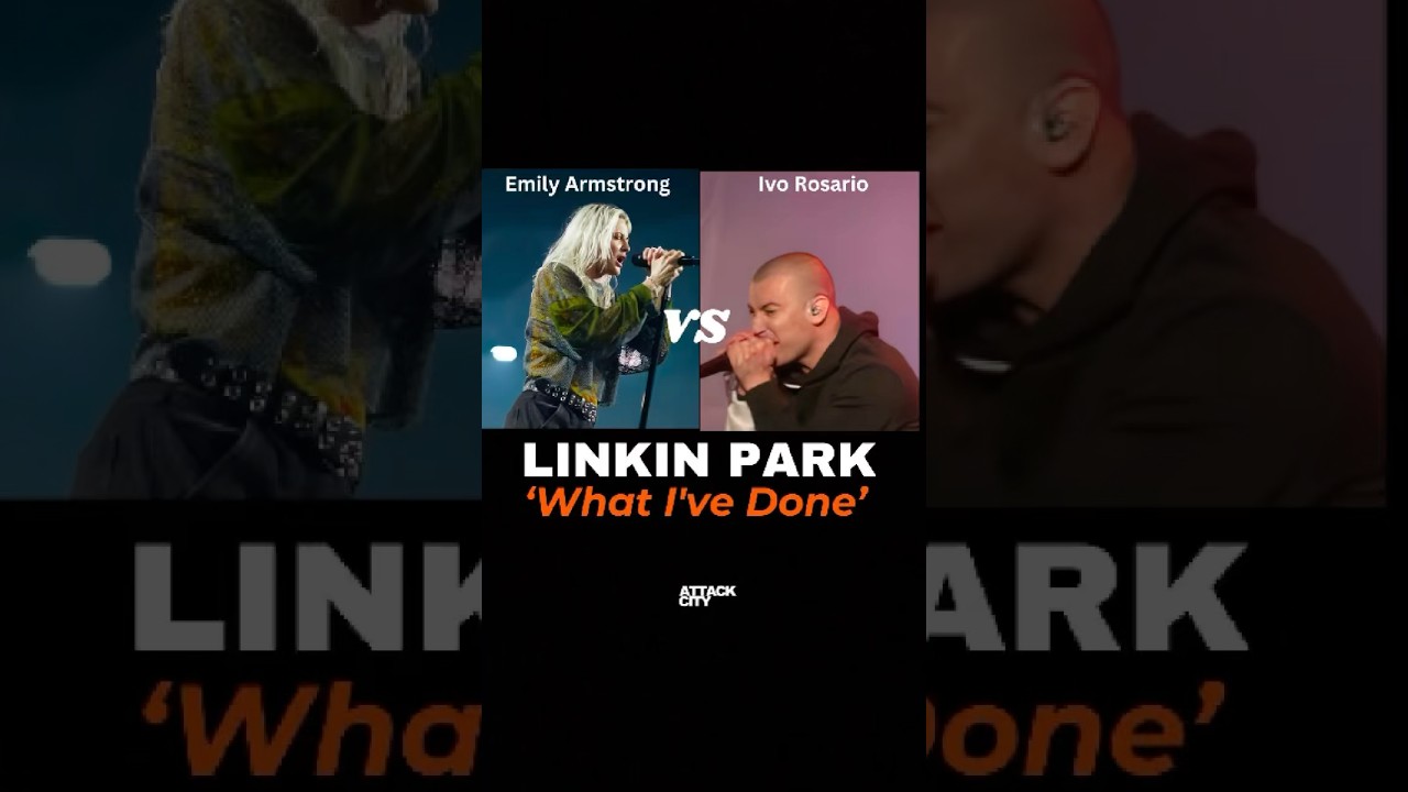 Watch Linkin Park: Emily Armstrong vs Ivo Rosario ‘What I’ve Done’ #linkinpark #emily #hybridtheory #short on YouTube Watch Linkin Park: Emily Armstrong vs Ivo Rosario ‘What I’ve Done’ #linkinpark #emily #hybridtheory #short on YouTube