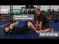 FBI Physical Fitness Test App - Sit-up Demo