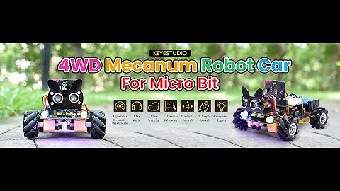 BBC Microbit Robot Car Kit DIY various shapes with your Lego bricks