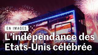 250 ans des Etats-Unis : les images des célébrations et du discours de Donald Trump