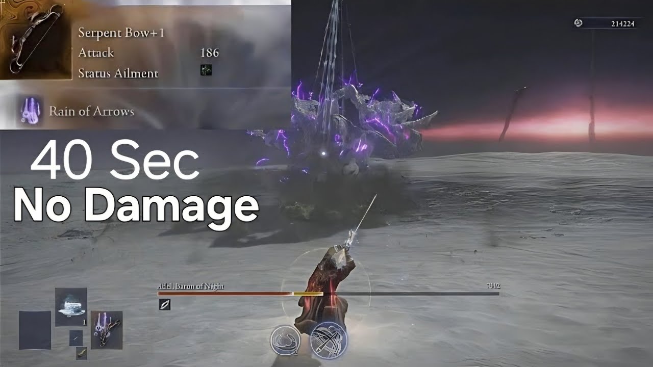 ELDEN RING NIGHTREIGN Adel Baron of Night Boss Fight No Damage 