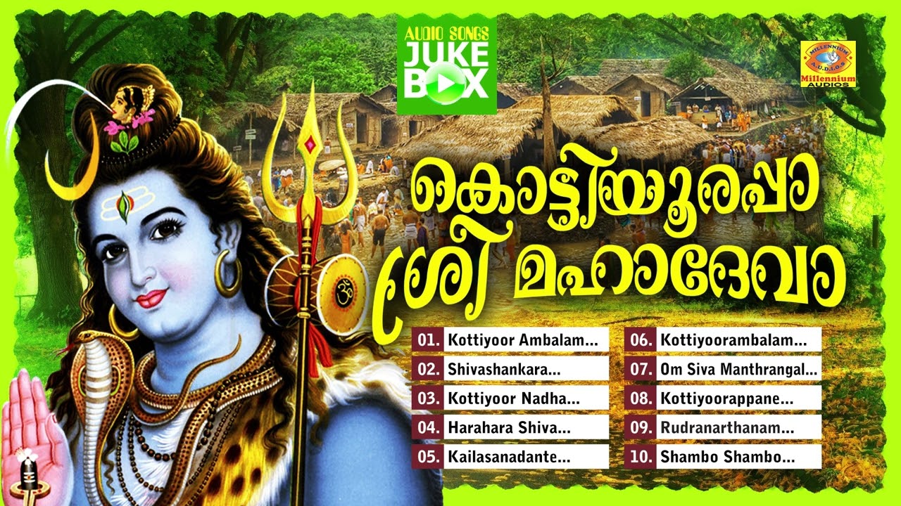 കൊട്ടിയൂരപ്പാ ശ്രീ മഹാദേവാ | Super Hit Hindu Devotional Songs | ganesh Sundaram,Chengannur Sreekumar