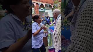 Special garden party for hospital patients with dementia