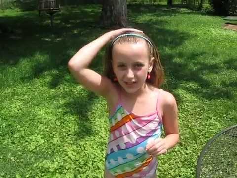 Ashley doing Ice Bucket Challenge - YouTube