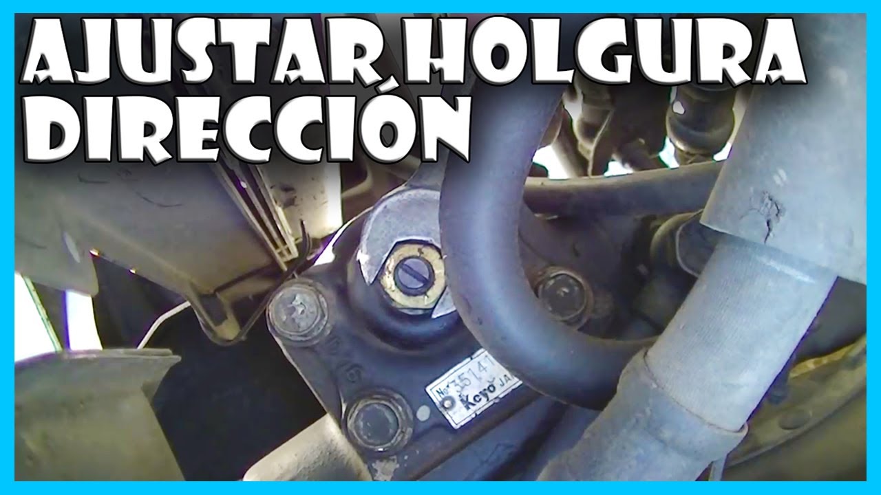 CÓMO AJUSTAR la HOLGURA de la CAJA de DIRECCIÓN en el SUZUKI VITARA