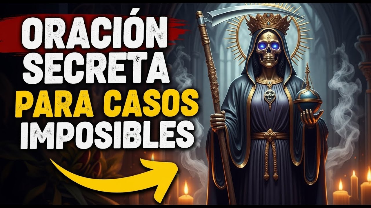 ORACIÓN A LA SANTA MUERTE PARA CASOS IMPOSIBLES.