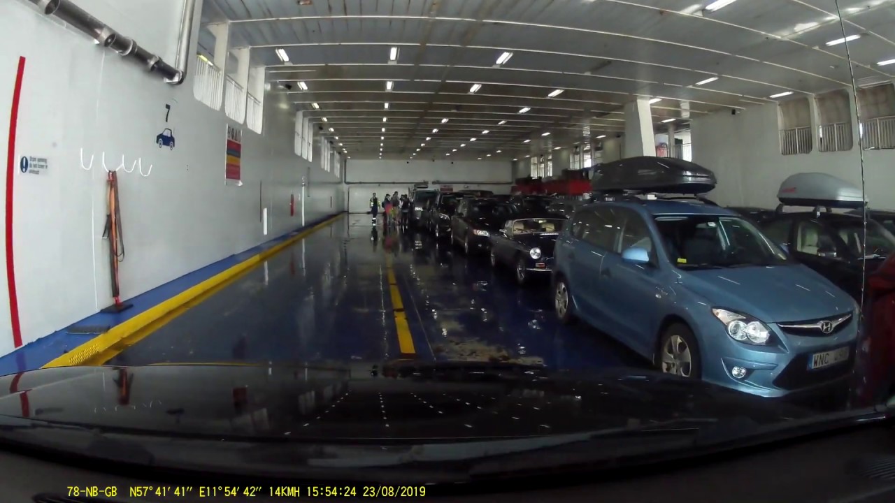 Stenaline boarding Gothenburg-Kiel ferry