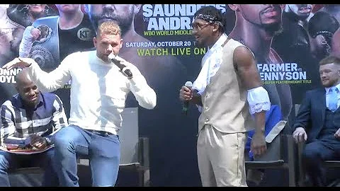 HILARIOUS!! - BILLY JOE SAUNDERS & DEMETRIUS ANDRA...