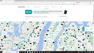 Gas Buddy Maps -- Why I Pretend Gas is Higher than it is