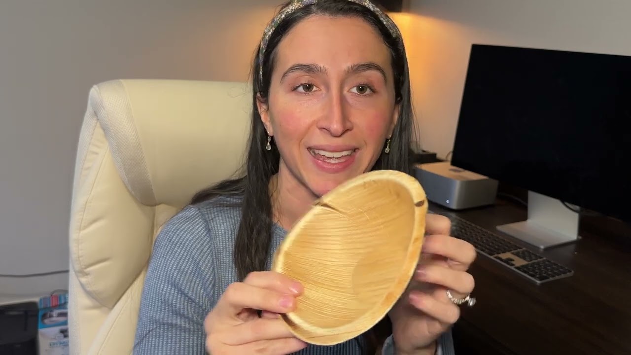 ♻️ ECO SOUL Palm Leaf Bowls Review | The Best Eco-Friendly Alternative to Disposable Plastic! 🌿