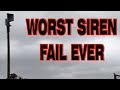 WORST SIREN FAIL I'VE EVER SEEN I WPS-4004 I Norridge, IL