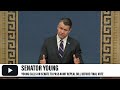 Young Calls on Senate to Pass AUMF Repeal Bill Before Final Vote