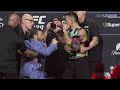 Conor McGregor, Max Holloway restrained at WILD press conference faceoff | UFC 329