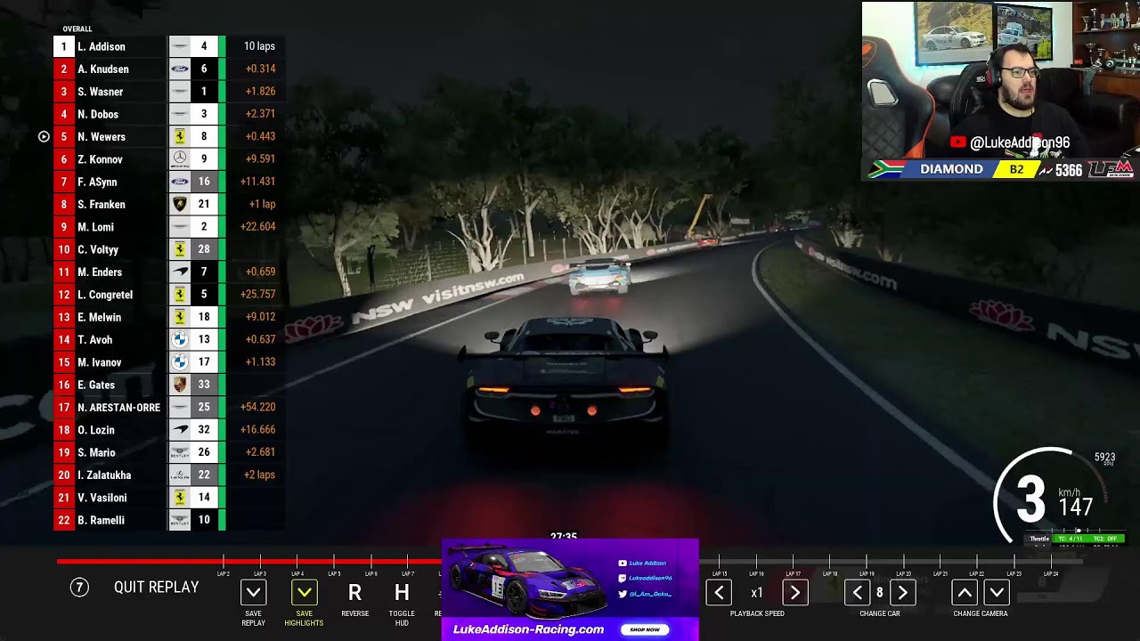 LFM Bathurst + Ferrari Esports Later🏁 !coaching !setups