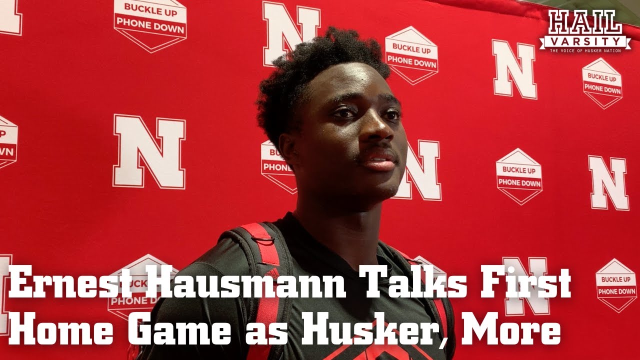 Nebraska Football Ernest Hausmann Talks First Home Game as Husker