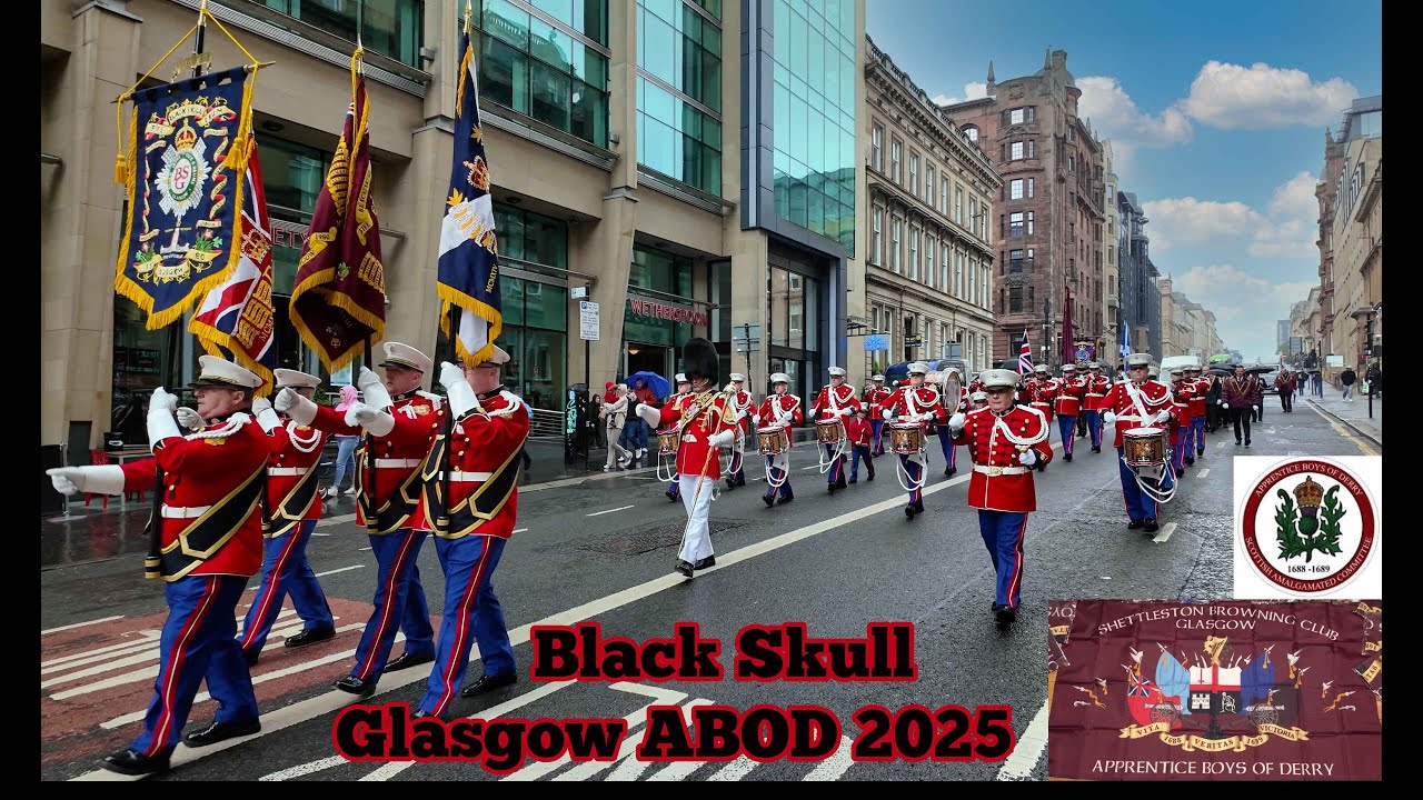 ABOD Glasgow June 2025 - The Black Skull Flute Band