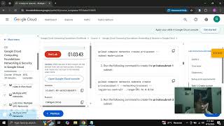 03 Google Cloud Computing Foundations: Networking & Security in Google Cloud (Lab 1)