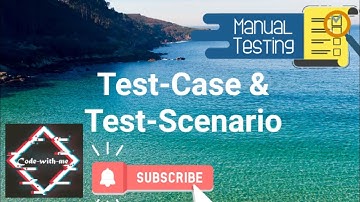 How to write Test-Case and Test-Scenario in Manual Testing || @code-with-me9660