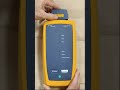 Setting Reference on the DSX CableAnalyzer™