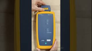 Setting Reference on the DSX CableAnalyzer™