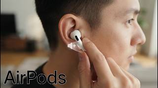 How to Use AIRPODS PRO Press & Swipe Feature (Play Pause Songs Answer End Call Volume Control 2 3 4)