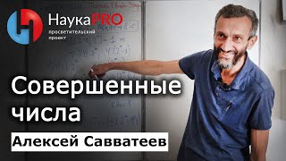 Совершенные числа: нерешённая проблема школьной математики - Алексей Савватеев |Лекции по математике