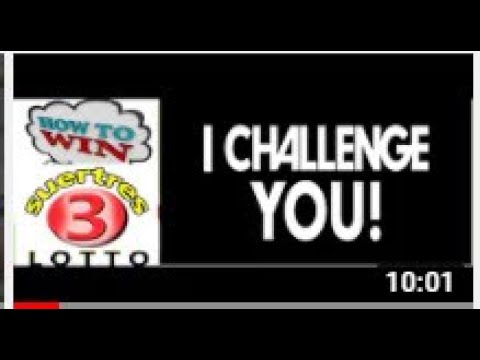 AUG 11 2022 HOW TO WIN 3D LOTTO CHALLENGE AS EARLY TODAY 2PM USING MY DATA