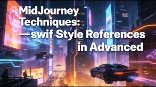 Creative Discovery with SWIF Style References in Advanced AI Art