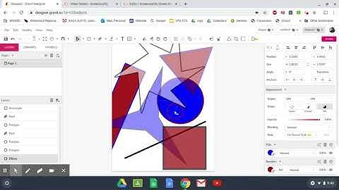 Manipulating Shapes in Gravit Designer