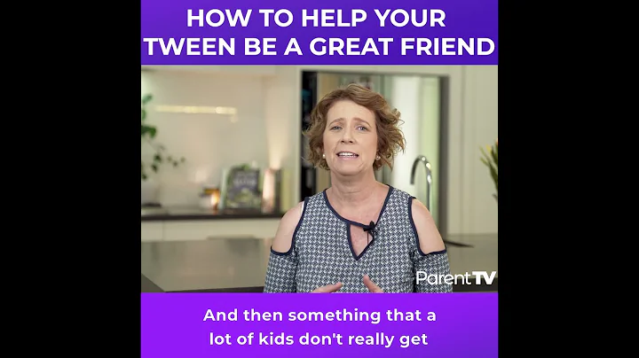 How to help your tween be a great friend - Rachel ...