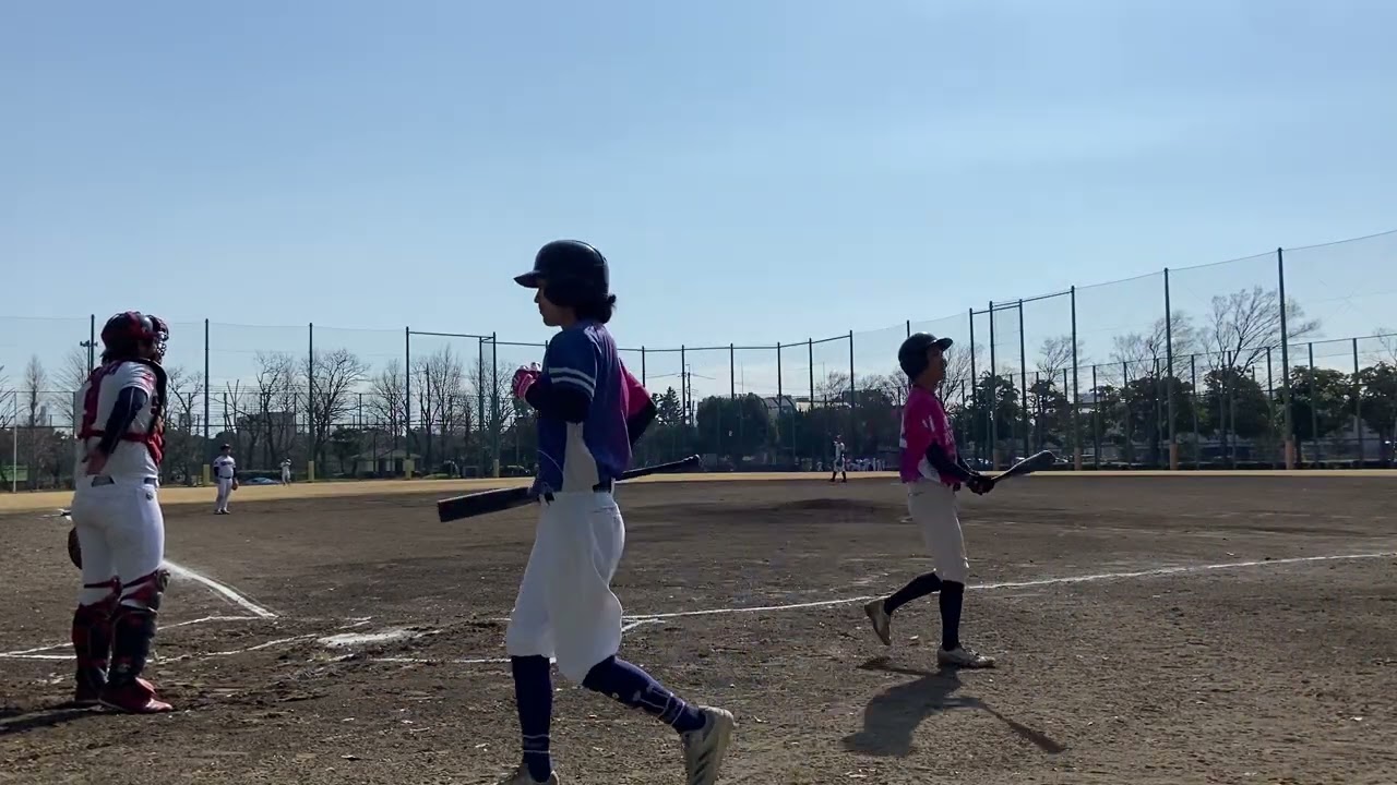 練習試合 VS SAVERS @篠崎公園鹿骨B
