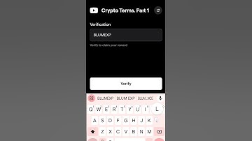 Crypto Terms. Part 1/ blum code